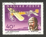 Stamps Hungary -  414 - Louis Bleriot, aviador