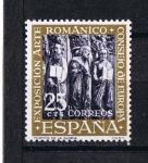 Stamps : Europe : Spain :  Edifil  1365  VII  Exposición del Consejo de Europa " El Arte Románico " " Pórtico de la Gloria de l