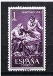 Sellos de Europa - Espaa -  Edifil  1400  Navidad  1961  
