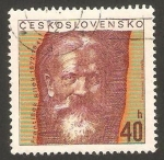 Stamps Czechoslovakia -  frantisek bilek, escultor