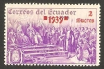 Stamps Ecuador -  cristobal colon