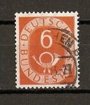 Stamps : Europe : Germany :  Corneta Postal (Republica Federal.)