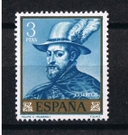Stamps Spain -  Edifil  1436   Pintores   Pedro Pablo Rubens Marco dorado  