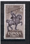 Stamps Spain -  Edifil  1445   Rodrigo Díaz de Vivar 