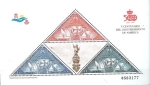 Stamps Spain -   Centenario del Descubrimiento de América