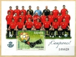 Stamps Spain -  Selección Española de Futbol