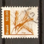 Stamps : America : Brazil :  TRIGO