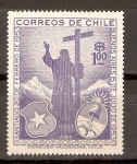 Sellos de America - Chile -  CRISTO  DE  LOS  ANDES