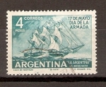 Stamps Argentina -  FRAGATA  LA  ARGENTINA