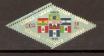 Stamps : America : Ecuador :  ORGANIZACIÓN  DE  ESTADOS  AMERICANOS