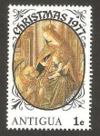 Stamps Antigua and Barbuda -  navidad 1977