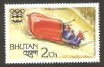 Stamps Bhutan -  olimpiadas de invierno en insbruck, bobleigh