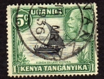 Stamps : Africa : Uganda :  La Victoria