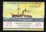 Stamps : America : Chile :  blindado Cochrane