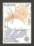 Stamps Andorra -  Europa Cept, protección de la naturaleza y medio ambiente