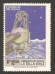 Stamps Chile -  observatorio la silla