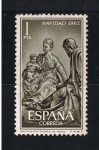 Stamps Spain -  Edifil  1478    Navidad  1962  