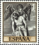 Stamps Spain -  ESPAÑA 1969 1912 Sello **MNH Pintor Alonso Cano Cristo y el Angel