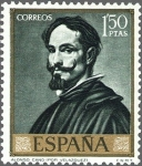Stamps Spain -  ESPAÑA 1969 1913 Sello **MNH Pintor Alonso Cano Alonso Cano por Velázquez