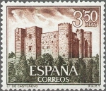 Stamps Spain -  ESPAÑA 1969 1930 Sello **MNH Castillos de España Castilnovo (Segovia)