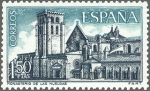 Stamps Spain -  ESPAÑA 1969 1946 Sello **MNH Monasterio de las Huelgas. Vista General