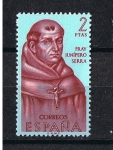 Stamps : Europe : Slovenia :  Edifil  1530  Forjadores de América  " Fray Junípero Serra ( 1713 - 1784 ) "