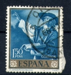 Stamps Spain -  S. Jeronimo- Zurbaran