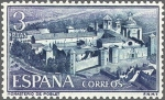 Stamps Spain -  ESPAÑA 1963 1496 Sello Nuevo Real Monasterio de Santa Mª de Poblet. Vista General