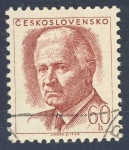 Stamps Czechoslovakia -  Ludvik Svoboda