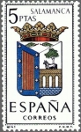Stamps Spain -  ESPAÑA 1965 1635 Sello Nuevo Serie Escudos Provincias Españolas Salamanca