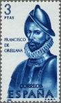 Sellos de Europa - Espa�a -  ESPAÑA 1965 1684 Sello Nuevo Forjadores de America Francisco de Orellana (1511-1550)