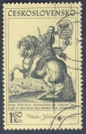 Stamps Czechoslovakia -  Vaclav Hollar 1607-1677