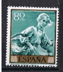 Stamps Spain -  Edifil  1569   Pintores   Joaquín Sorolla   Día del Sello.   