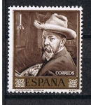Stamps Spain -  Edifil  1570   Pintores   Joaquín Sorolla   Día del Sello.   