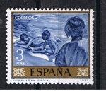Stamps Spain -  Edifil  1573   Pintores   Joaquín Sorolla   Día del Sello.   