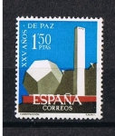 Stamps Spain -  Edifil  1583  XXV  años de Paz Española  