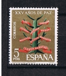 Sellos de Europa - Espaa -  Edifil  1586  XXV  años de Paz Española  
