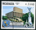 Stamps : America : Nicaragua :  XII Congreso Union Postal America y España