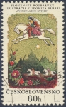 Stamps Europe - Czechoslovakia -  Slovenske ozpravky Ilustracie Ludovita Fullu Svetovlandny Rytier