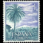 Stamps : Europe : Spain :  ESPAÑA - Parque Nacional Teide