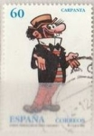 Stamps Spain -  ESPAÑA 1995 3360 Sello Comics Personajes Ficción Carpantade Jose Escobar usado