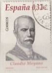 Stamps Spain -  ESPAÑA 2009 4498 Personajes Claudio Moyano 0,32  Usado