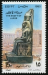 Stamps : Africa : Egypt :  EGIPTO: Antigua Tebas y su necrópolis