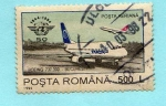Stamps Romania -  50 Aniversario de Tarom