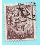 Stamps : Europe : Norway :  Artesanos