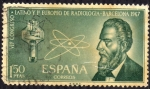 Stamps Spain -  VII congreso latino y I europeo