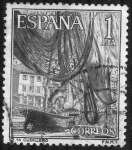Stamps Spain -  serie turistica