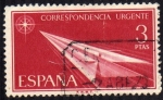 Stamps Spain -  correspondencia urgente