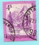 Stamps : Europe : Austria :  Scott 964. Lago de Almsee