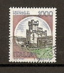Stamps Italy -  Castillos.